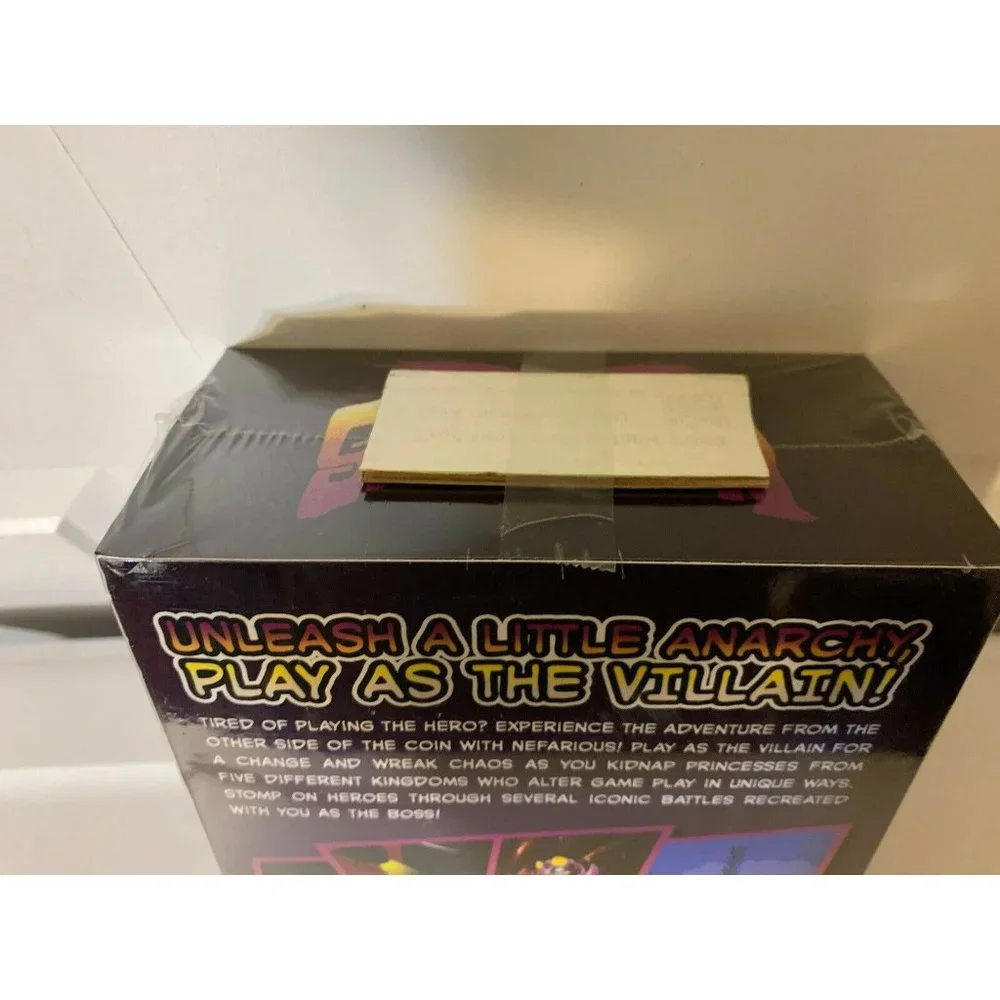 New IndieBox Nefarious New Sealed Complete CIB StarBlade Limited Edition Sealed‎
